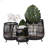 S/3 BAMBOO FOOTED PLANTERS