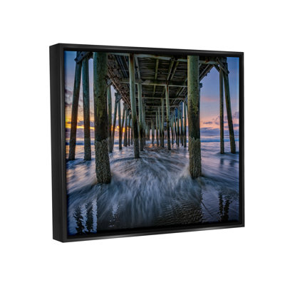 «Under Pier Beach Beach», art mural flottant par Rick Berk