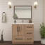 Meuble-lavabo simple 35,4 po avec dessus Victoria-98195137
