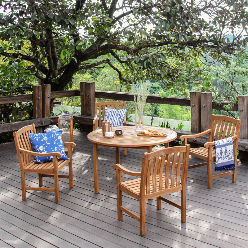 4 - Person Teak Patio Dining Set