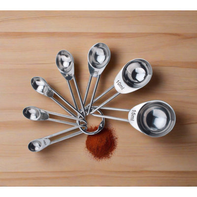Cuisinox 7-Pieces Stainless Steel Measuring Spoon Set