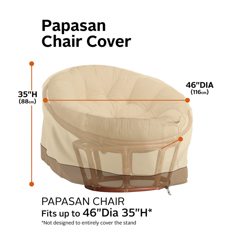 Paulding Water Resistant Patio Chair Cover