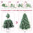 Unlit Blue Spruce Artificial Christmas Tree-2029688750