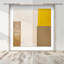 Cubes of Light I Shadowbox Abstract Print by Oliver Gal, Black Frame, 12 x 12-944129490-944129495