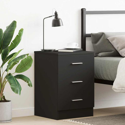 38cm W Manufactured Wood Bedside Table