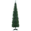Arbre de Noël artificiel 7 pi, arbre de Noël mince avec 499 branches réalistes et support en plastique