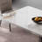 High end rectangular rock slab table and chair set-106861322