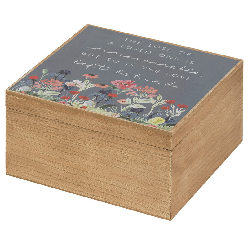 Manufactured Wood Memory Box