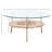 Glass Top Single Coffee Table