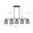 Kadeja 5 - Light Black Kitchen Island Pendant