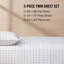 Ensemble de draps en microfibre Champion-128580184-128580185
