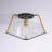 Glass Semi Flush Mount