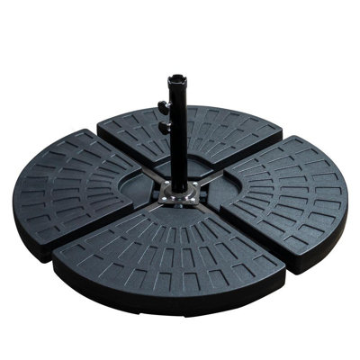 Purva 15 Lb. Plastic Free Standing Umbrella Base