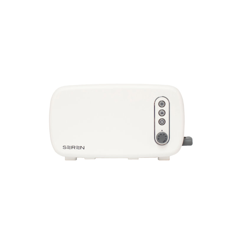BergHOFF Seren 2-Piece Side Loading Toaster, White