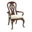 Chaise avec accoudoirs Solvig Queen Anne