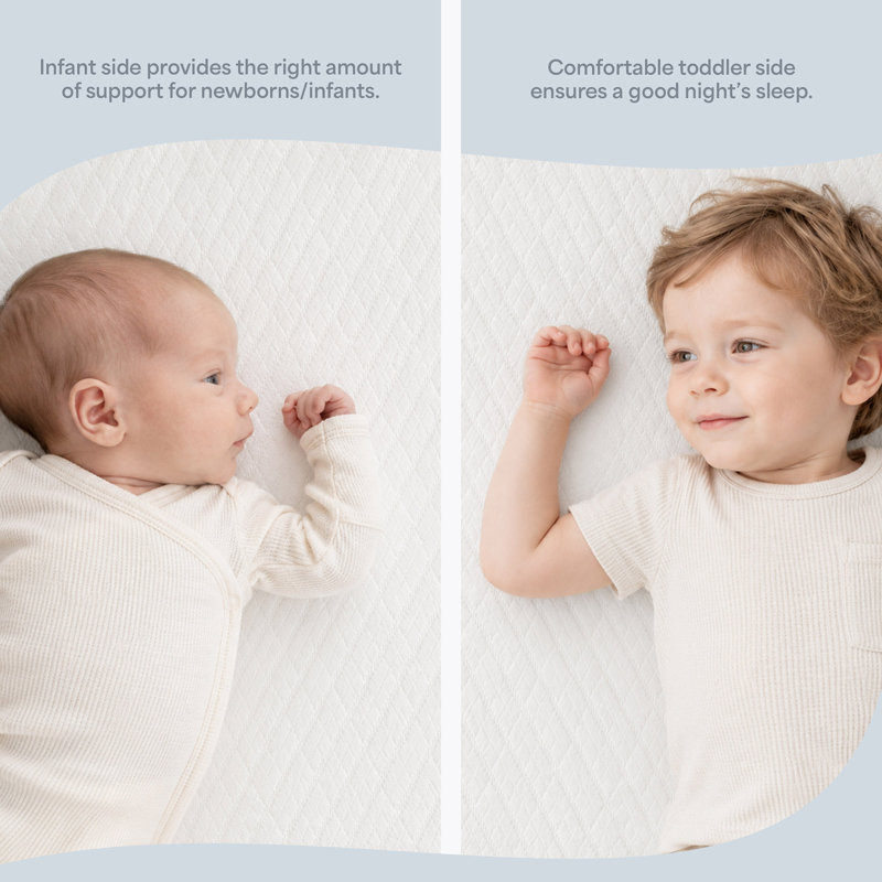 Matelas pour lit de bébé et tout-petit haut de gamme de 5 po Dream On Me