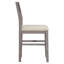 Ensemble de table de salle à manger à hauteur de comptoir 5 pièces avec 1 table rectangulaire et 4 chaises de salle à manger pour petits espaces TopMAX-1149654147