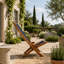 Chaise pliante en bois