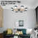 Donlon 8-Light Unique LED Chandelier