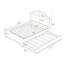 Lit plateforme en bois avec lit gigogne-462368132-462368130