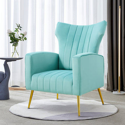 Citium Velvet Wingback Chair