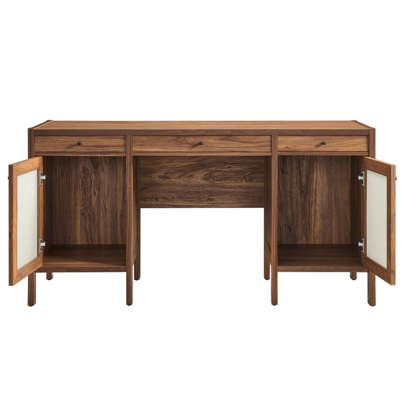 Bureau à grain de bois 58 po Capri