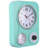 Retro Turquoise 9.5''×12.5'' Multi-function Kitchen Wall Clock