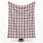 Jeté à carreaux rose gris campagnard à motif écossais campagnard, couverture légère et rustique pour canapé-lit, cadeaux idéaux pour les adultes, 50 x 40-131281663