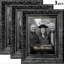 Cadre photo noir 3 pièces 5 "x 7" avec cadre PS noir-133353196-133353197-133353200