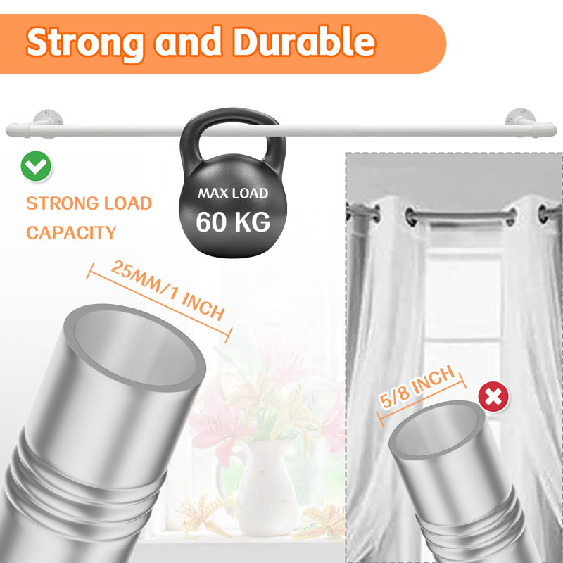 83cm Wall Mounted Clothes Rack