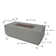 Sedona 66" L x 32 W x 22" H Concrete Fire Pit Table with Pull-Out Propane Tank Drawer by AMS Fireplace