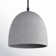 Beyla 1 - Light Concrete Dome Pendant