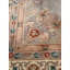 Tapis beige / rouge en laine / coton oriental fait à la main 8 pi x 10 pi 3 po