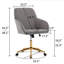 Chaise de bureau réglable, chambre à coucher à domicile, chaise pivotante ergonomique, siège à dossier, confortable pour les longues séances-282258540-281817944