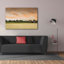 «Barn In The Field Of Spring Flowers» par Don Schwartz, estampe numérique sur toile-88591191