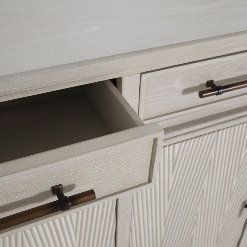 Isaac Long Cabinet - White