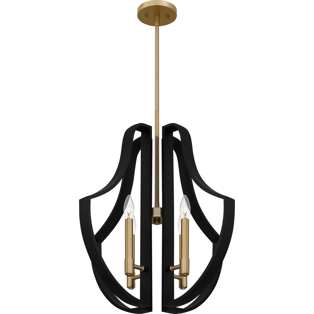 Glenolden 4 - Light Unique/Statement Pendant Ivy Bronx