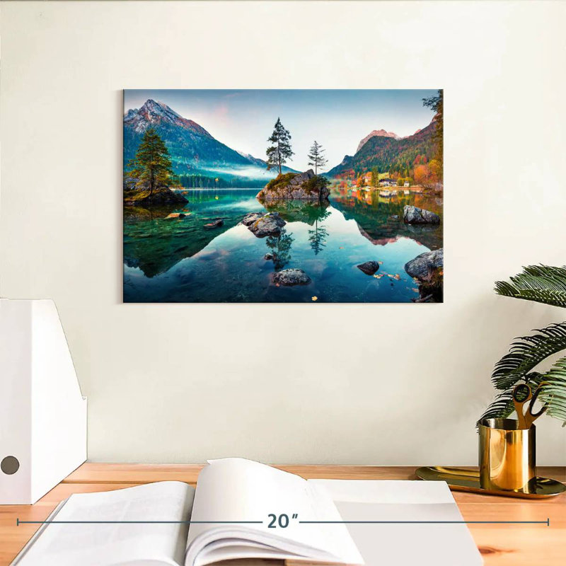 Alvord Bavarian Alps, 8" H x 12" W