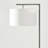 Montage Modern 60 in. Unique Standing Mid Century Modern Floor Lamp with Fabric Drum Shade - LED Bul-266565200-183064410