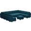 Canapé-lit modulaire surdimensionné en U avec rangement Canapé-lit modulaire Neemi-1643639091