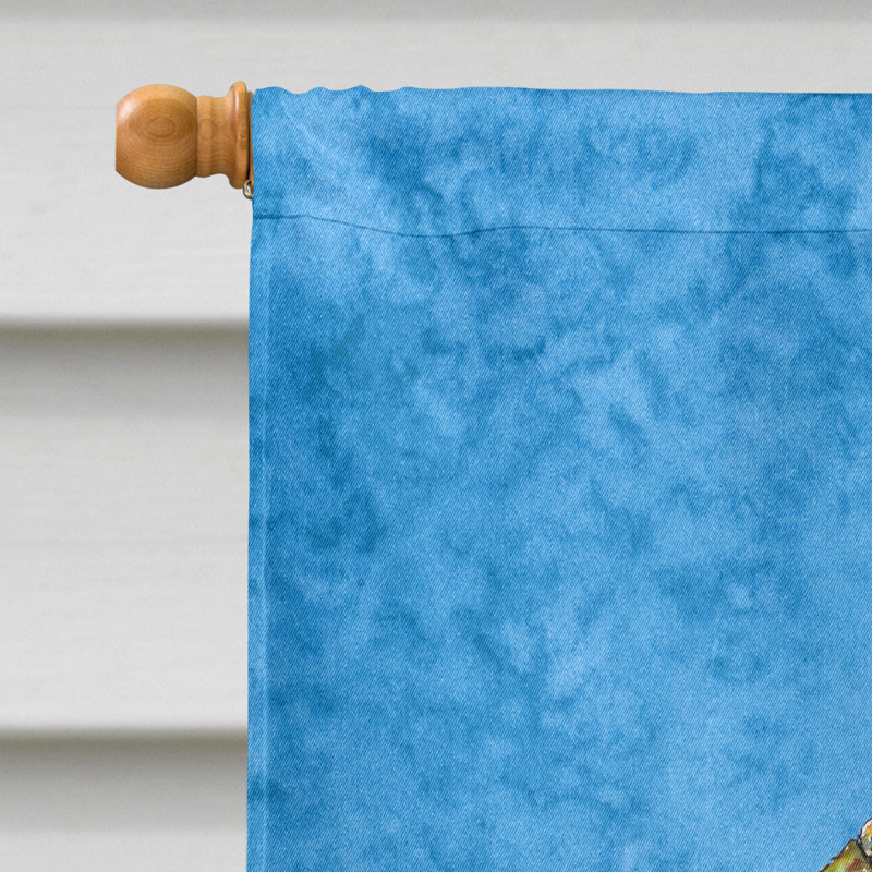 Crab Double Sided 40'' H x 28'' W Polyester House Flag