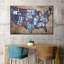 Impression sur toile Wood Grain USA-496872408