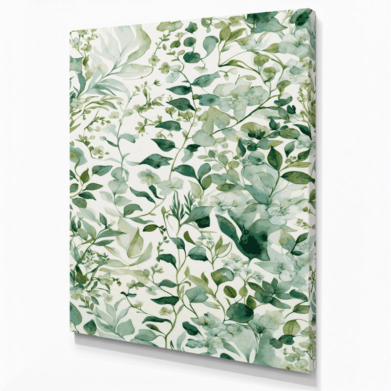 Aquarelle sur toile 88, art mural beige sur toile, H 24 po x l 36 po