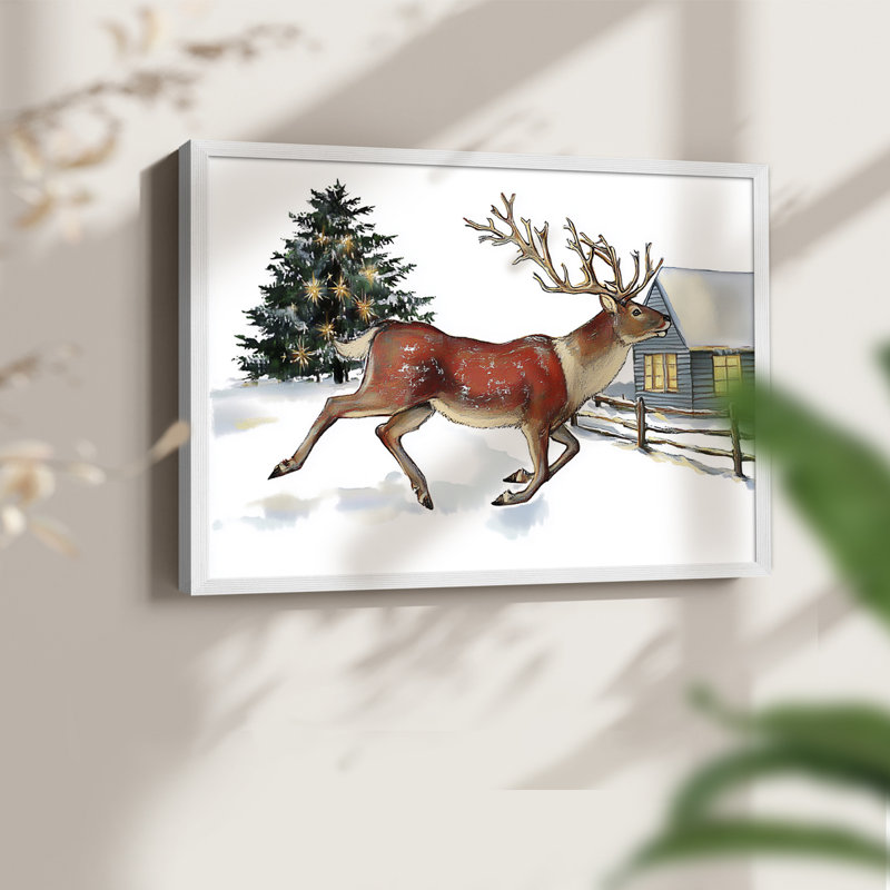 Art de Noël - Dccxxxxxxxxxxxxxxxx, H 8 po x l 10 po, Blanc
