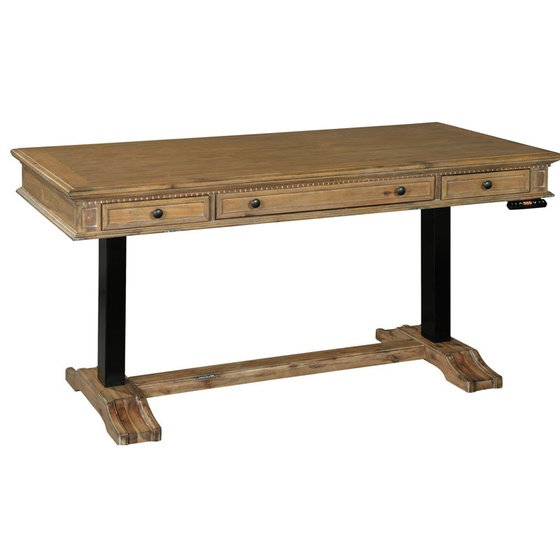 Solid Wood Adjustable Desk