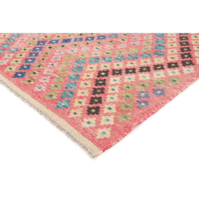 Geometric Hand Woven 156cm X 197cm Area Rug