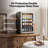 16.9 in. Single Zone 85-Cans Beverage Cooler Freestanding Compressor Frost Free Refrigerator Fridge in Stainless Steel
