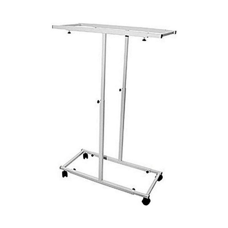 Adjustable Mobile Steel Blueprint Rack with Swivel Casters