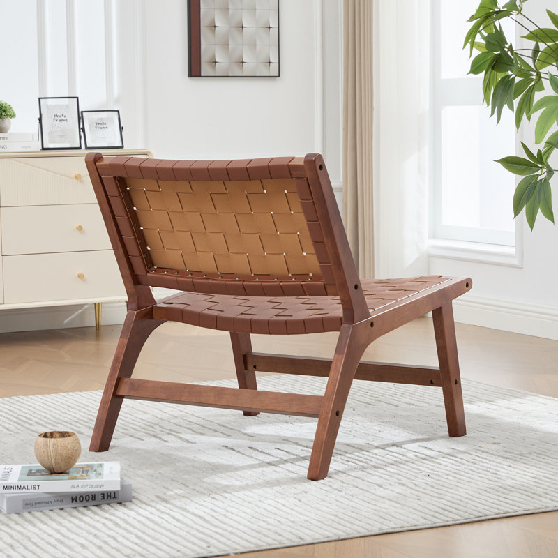 Upholstered Armless, Brown