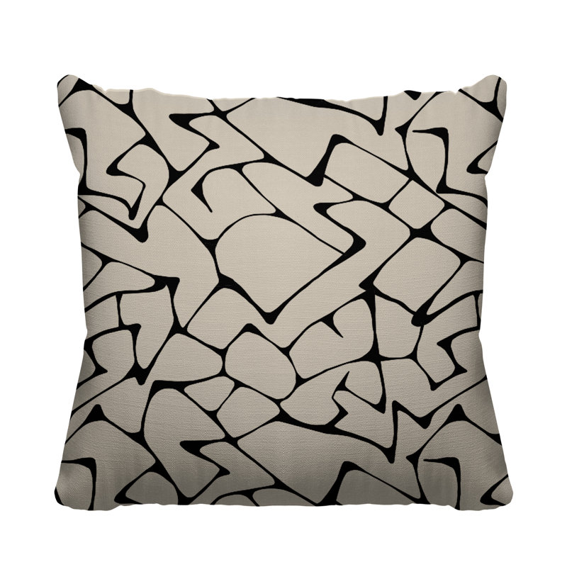 Housse de coussin d'extérieur Huxley, Beige, L 17 po x H 17 po